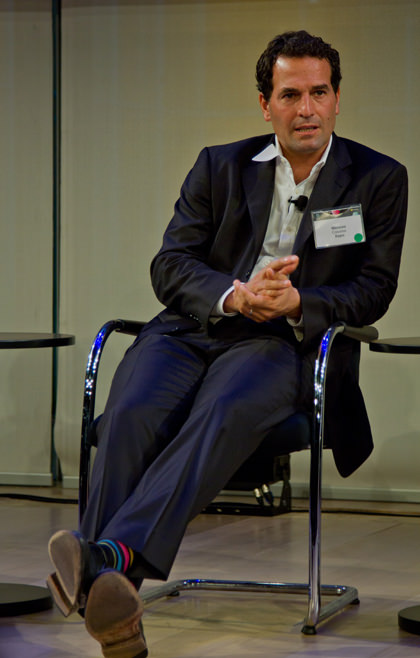 Wences Casares at the Consensus Conference in New York City, September 10, 2015.